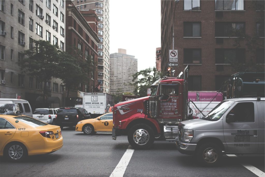 truck driver on the road