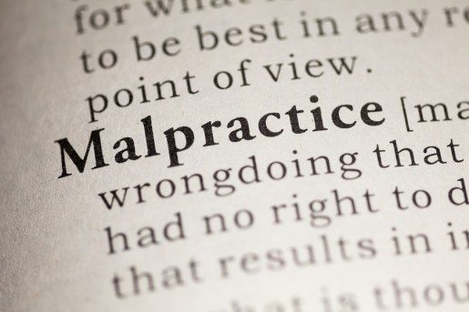 Malpractice definition